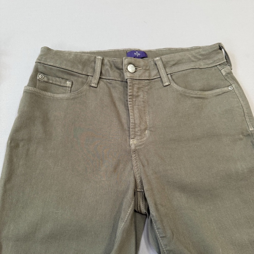 N.Y.D.J. Not Your Daughter’s Jeans Moss green AMI legging jeans, 6. - Picture 6 of 10